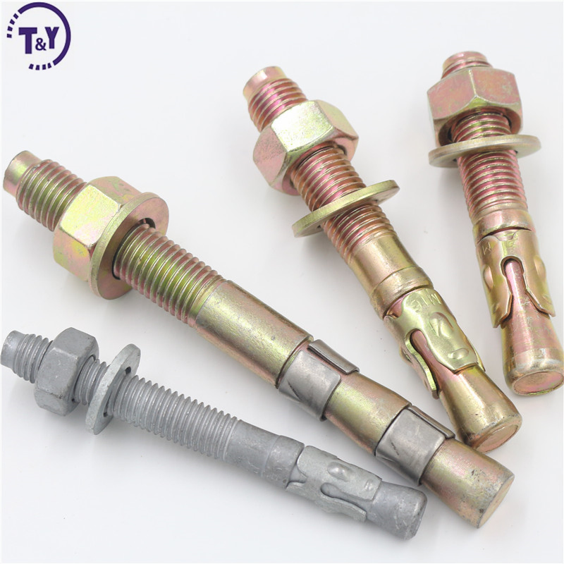 Carbon Steel Ss400 Standard Wedge Bolt Anchor Expansion Anchor