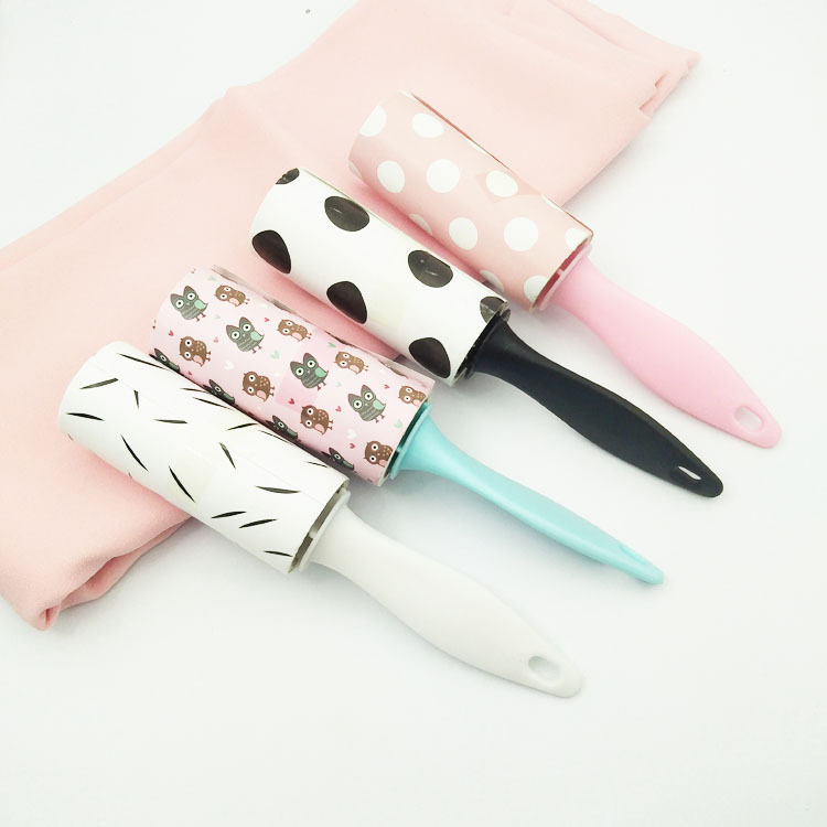 Household Sticky Paper with Printing Dust Cleaning Lint Roller