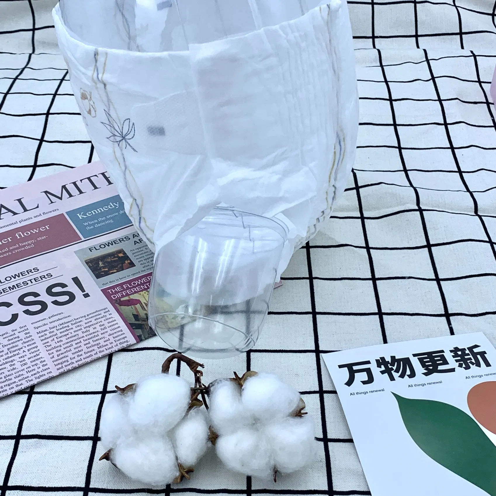 Premium Custom Disposable Baby Diapers with Super Absorbent Sap