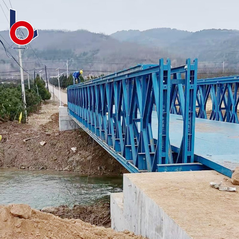 Robust Anti Slip Precast Weatherproof Curb for Bailey Steel Bridge