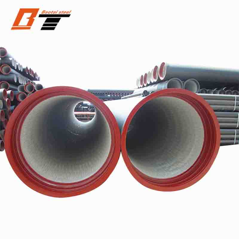 Professional K9 1000mm 1200mm ISO2531 Ductile Cast Iron Pipe