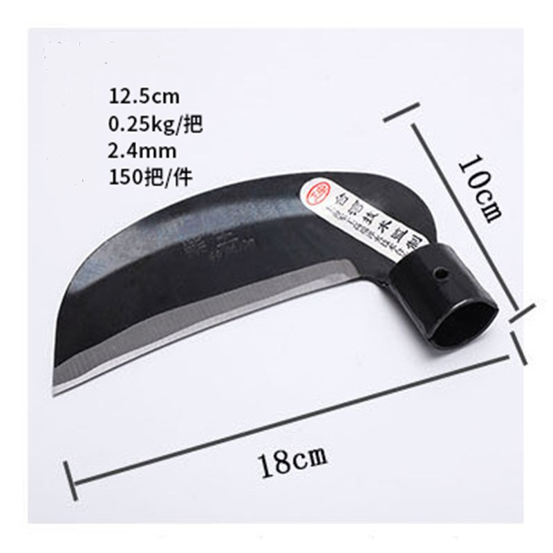 Cheap Hardware Hand Farm Tools Farming Sickles Hand-Made Scimitar Farm Sickle