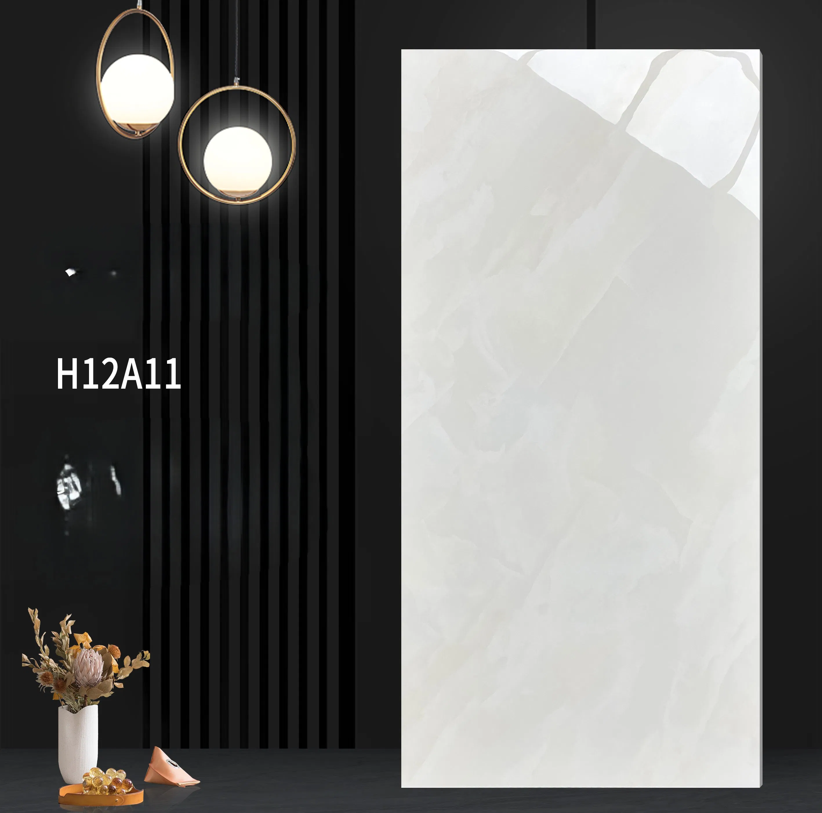 Grey Marble Porcelain Tiles 600*600mm Flooring Wall Tiles Promotion Anti-Slip for Landing