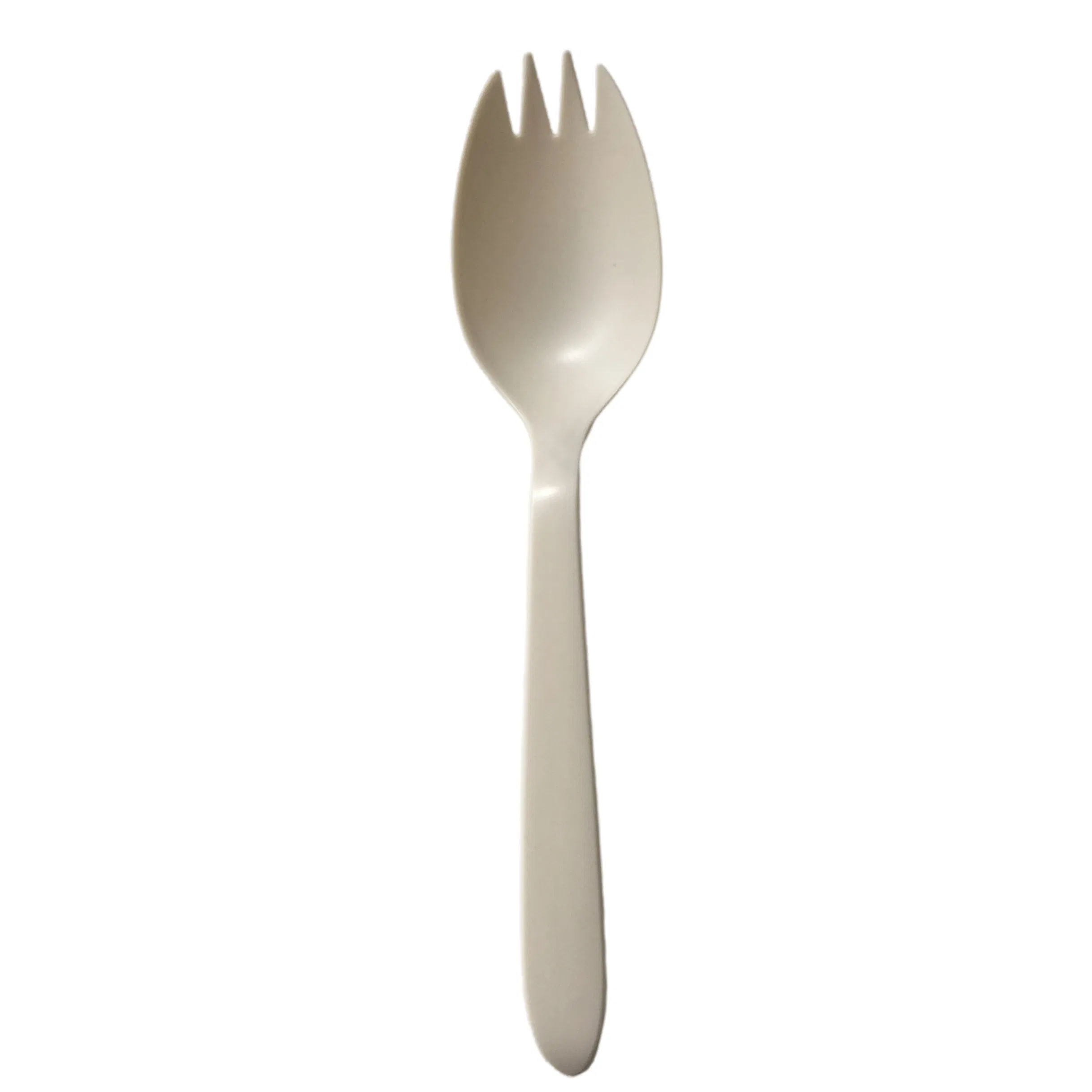 Cutlery Set Fork Spoon Natural 100% Biodegradable Cornstarch Spork for Fruit Salad