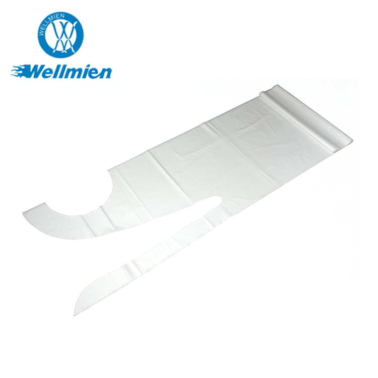 Hot Sale Factory Direct Easy to Open Transparent Anti-Fouling Kitchen Cleaning Disposable Plastic Apron for Cooking Hair Salon Make up Beauty