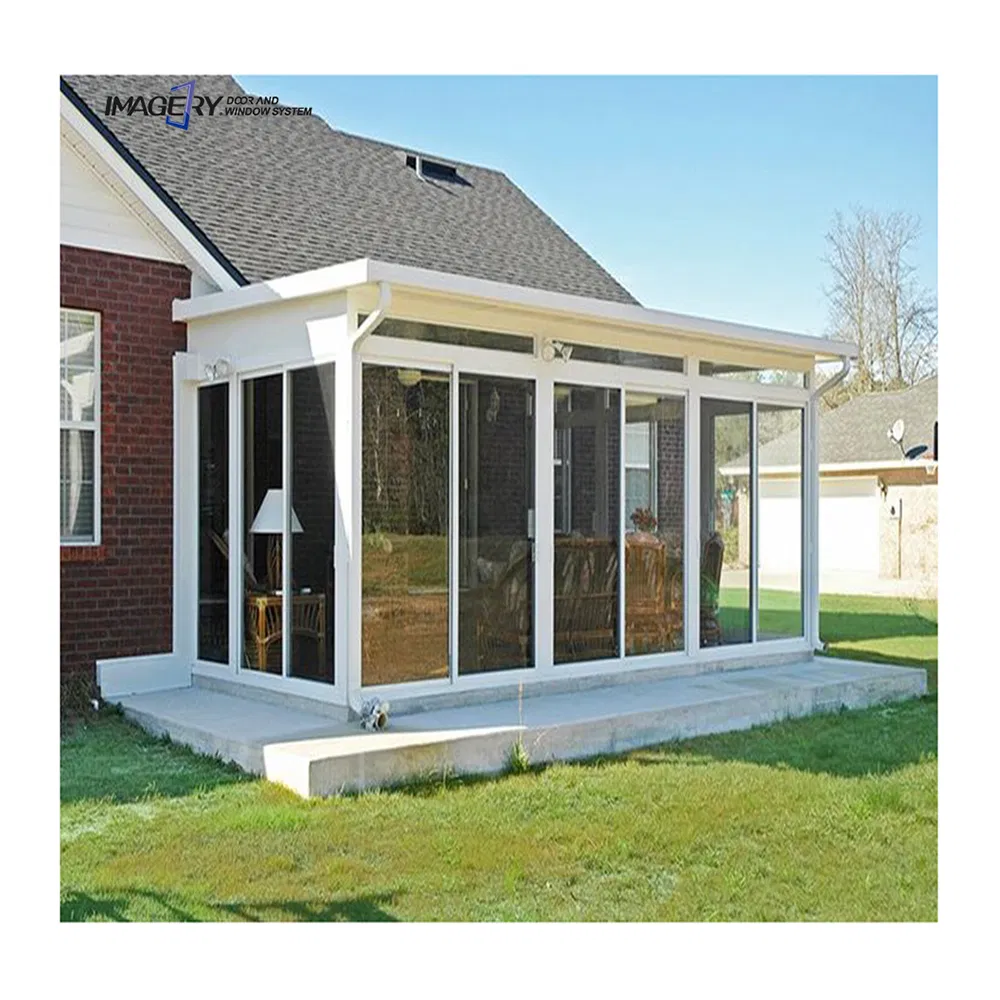 Commerical Outdoor Aluminum Glass Sunroom for Winter Garden House