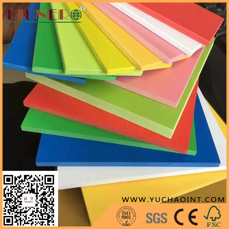 WPC Celuka Foam PVC Board for Construction Formwork Board