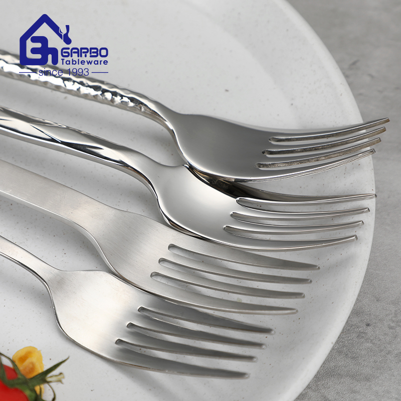 430ss Dinner Fork Stainless Steel Silver Color Fork with Mirror Polish in Bulk