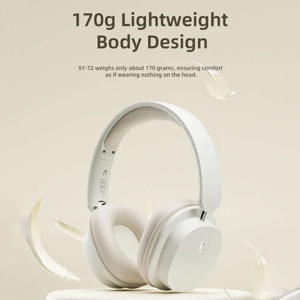 Wireless Bluetooth Headphone Foldable Headset Noise Cancelling