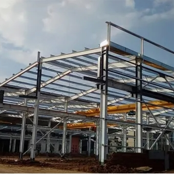 Prefab Tiny Portable Modular Prefabricated Container Folding Structure Frame Steel House Warehouse