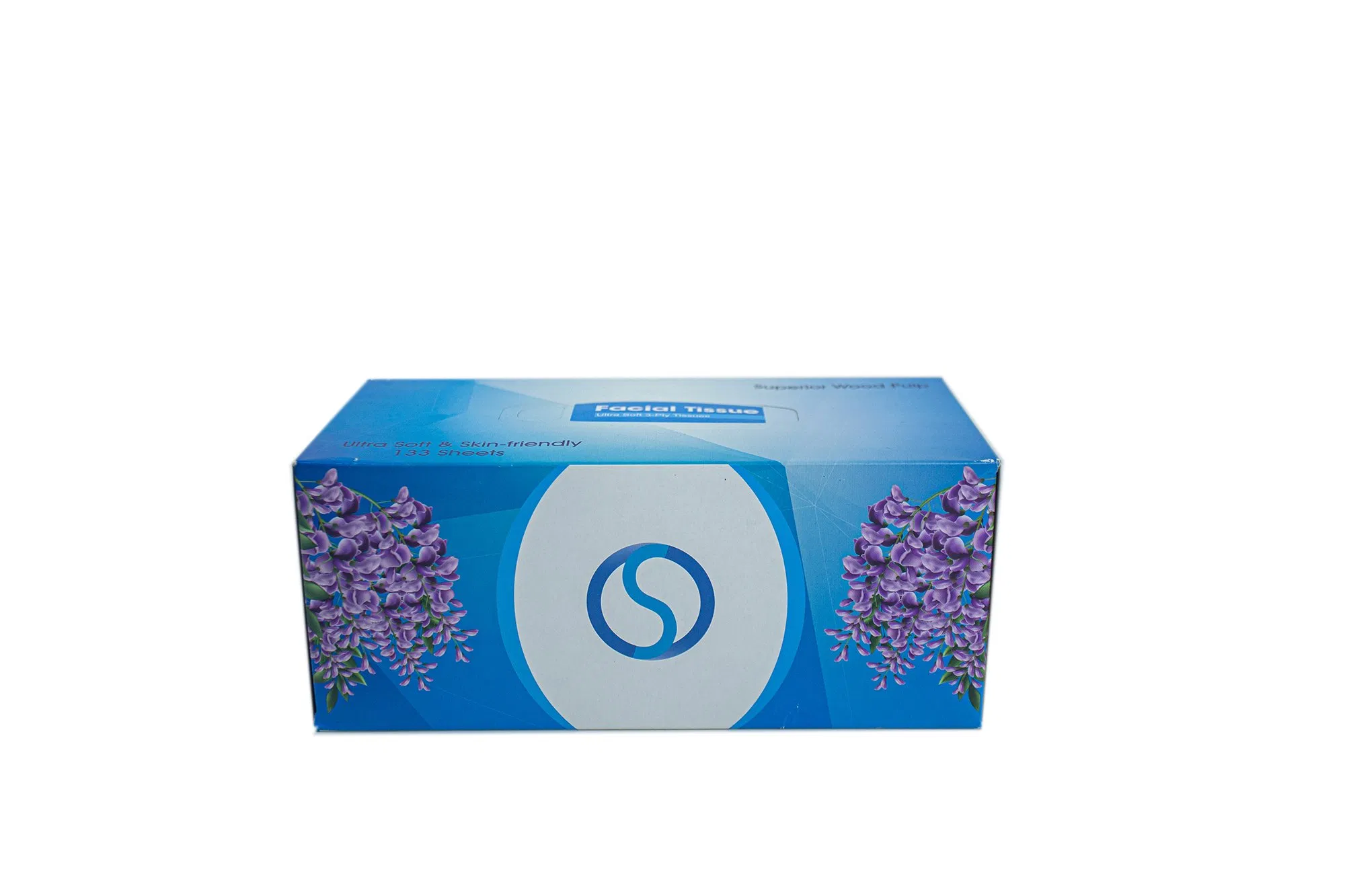 Custom Print Option for Branding Facial Tissue