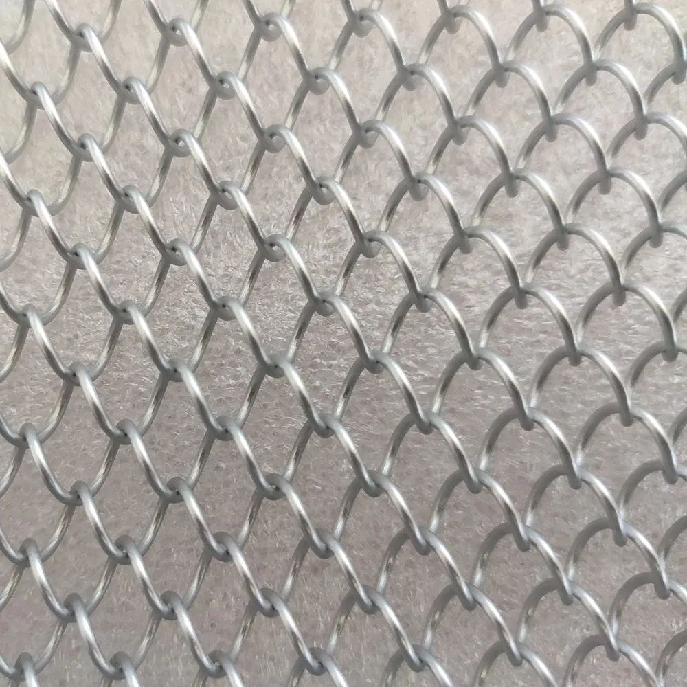 Aluminum Security Curtain Coil Drapery Metal Mesh Curtain