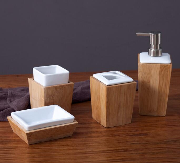 Подставка для мыла из бамбука, трёхъярусная