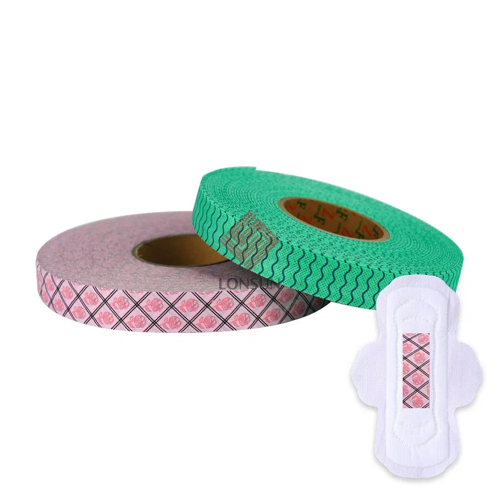 Roll Organic Menstrual Anion Chip Sanitary Napkin Pads Raw Materials Functional Adl