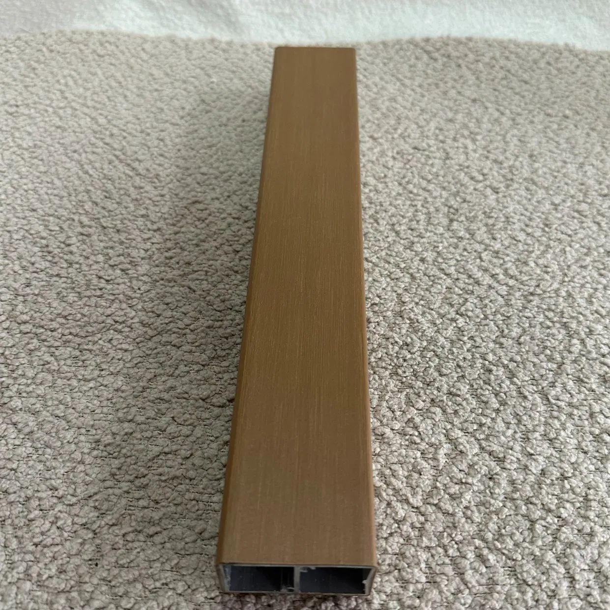 Architectural WPC Louver Insert 50mm by 30mm Size Customizable Airflow Pattern