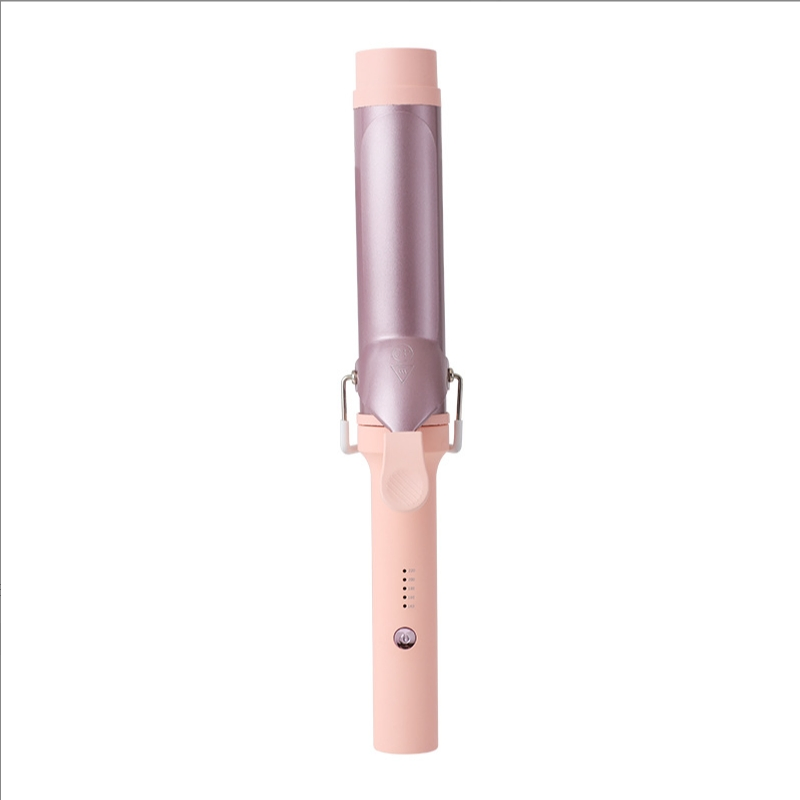 2-in-1 Hair Curler and Straightener with 40mm Ceramic Barrel