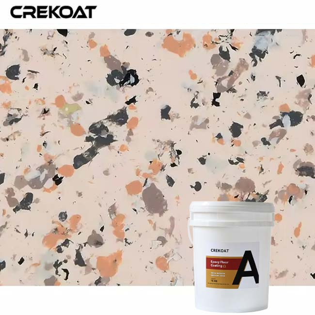 Water Resistant Transparent Liquid Granite Imitation Stone Texture Exterior Wall Paint