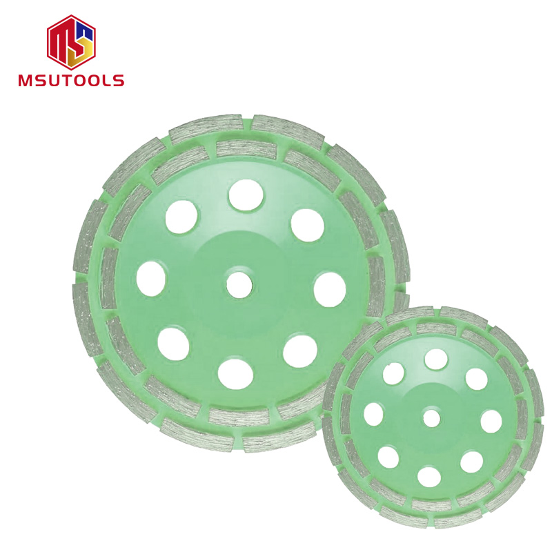 Msu Customized OEM Abrasive Disc High Hardness Diamond Turbo Cup Grinding Wheel for Stone Concrete Ceramic Metal Bonding Agent