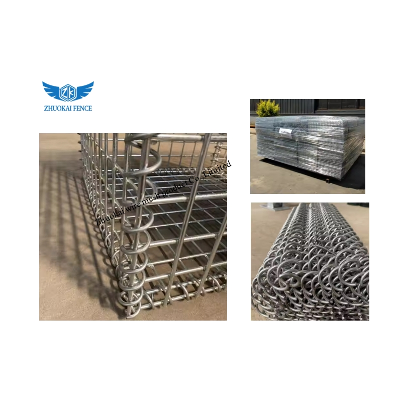 Durable Different Sizes Galvanized Protection Welded Stone Retaining Wall Wire Mesh Gabion