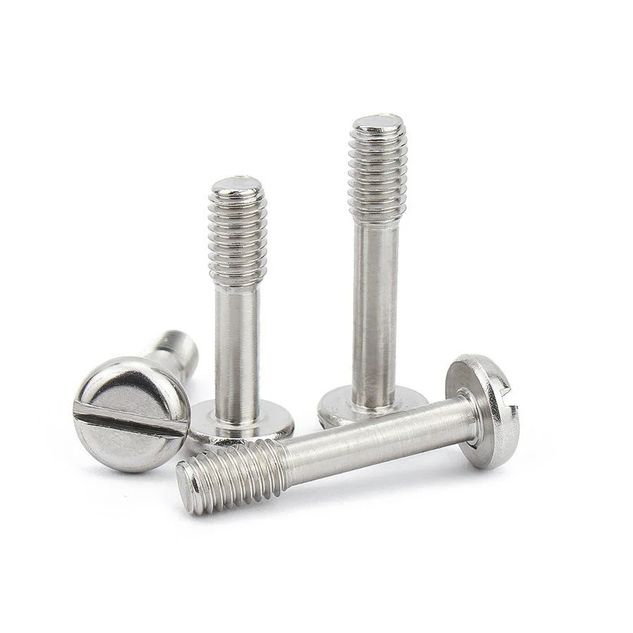SS316/A4 Round Slotted Head Reduced Shank Self-Clinching Captive Panel Fasteners Screw