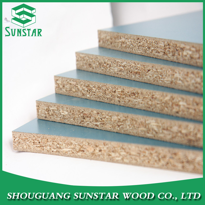 on Sale Wood Fiber Melamine Particle Board for Interior Decoration