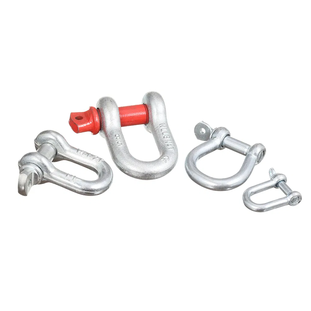 Lifting and Connecting Wire Rope Fittings Chain Fittings Marine Hardware Fittings Aluminium Stainless Steel D Ring Shackle