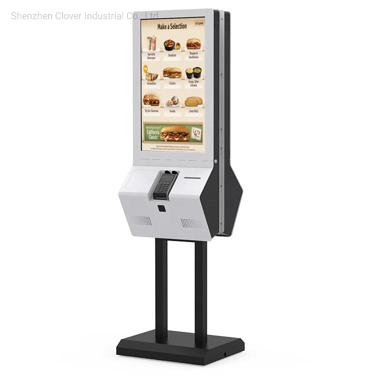 32inch 43inch Smart Thin LCD Touch Screen Digital Advertising Kiosk Camera Advertising LCD Payment Kiosk