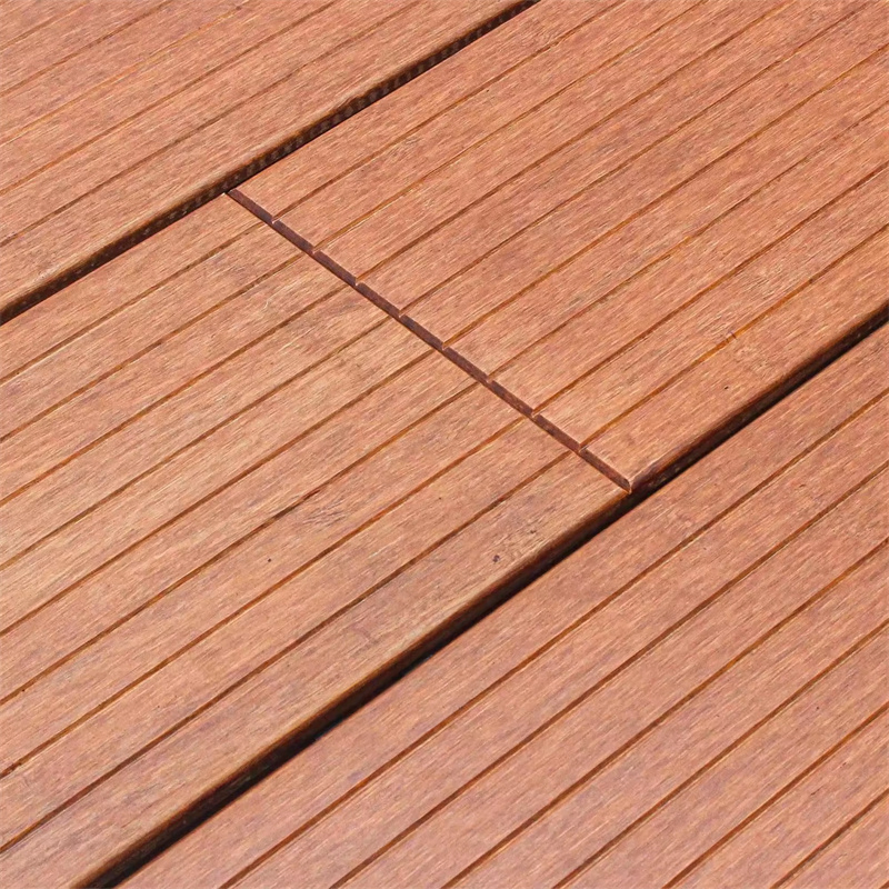 Abrasion Resistance Balcony Bamboo Decking Waterproof Outdoor Pool Garden Bamboo Decking