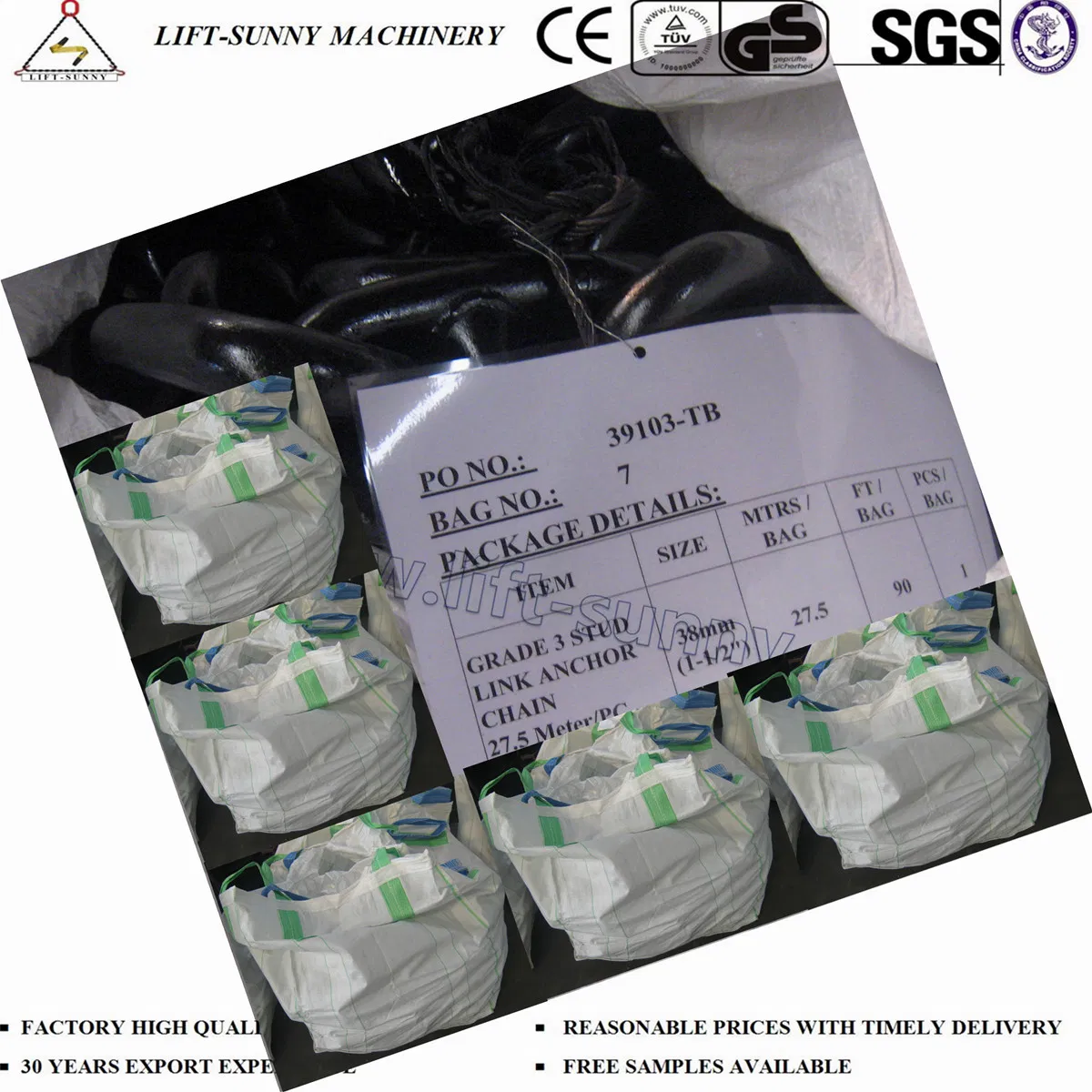 Stud Link Anchor Chain Marine Anchor Chain