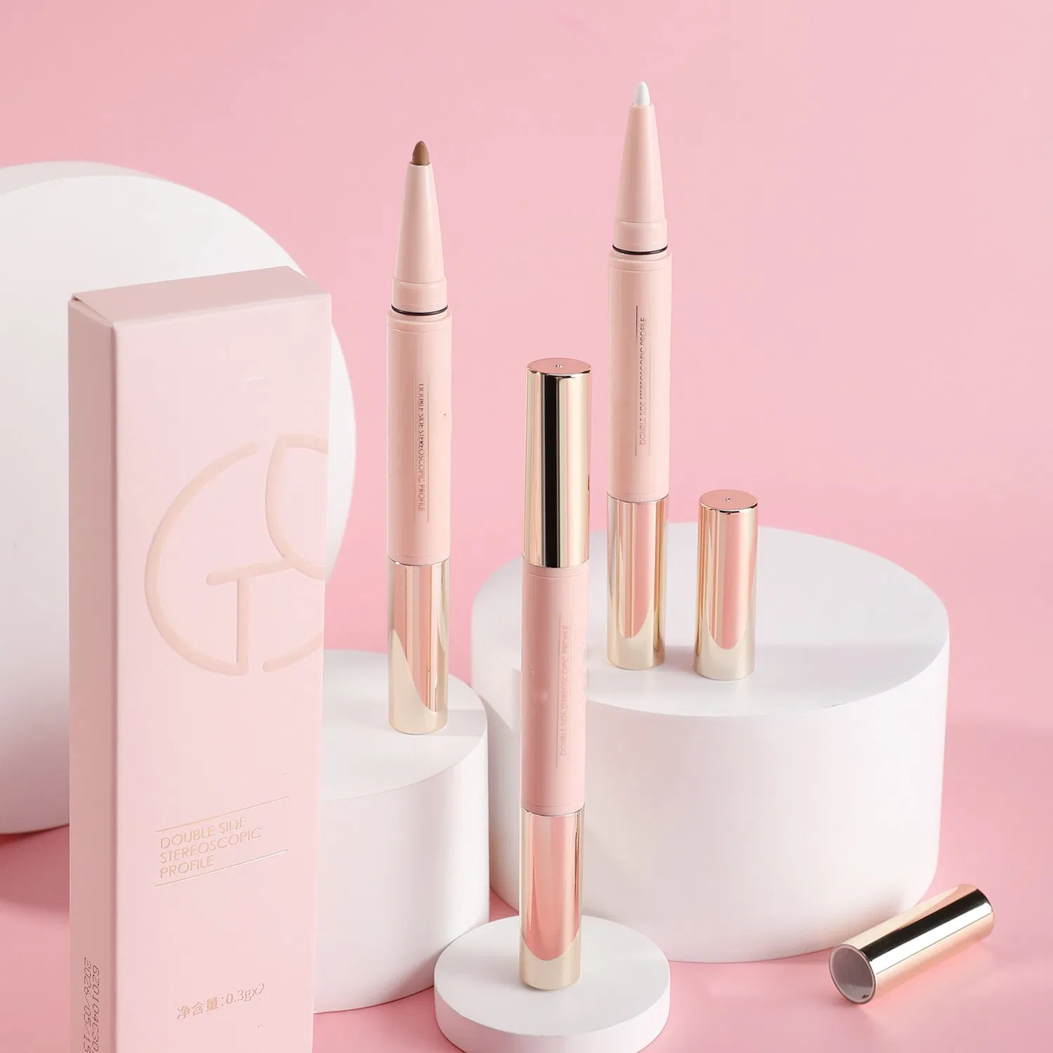 Sculpting Double Headed Contouring Pen with Smooth Natural Makeup for Long Lasting Face