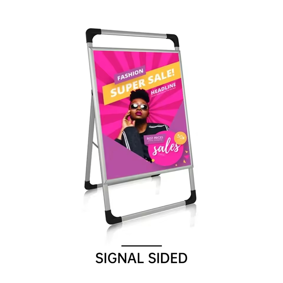 Custom cardboard display shelf rack poster stand outdoor display rack