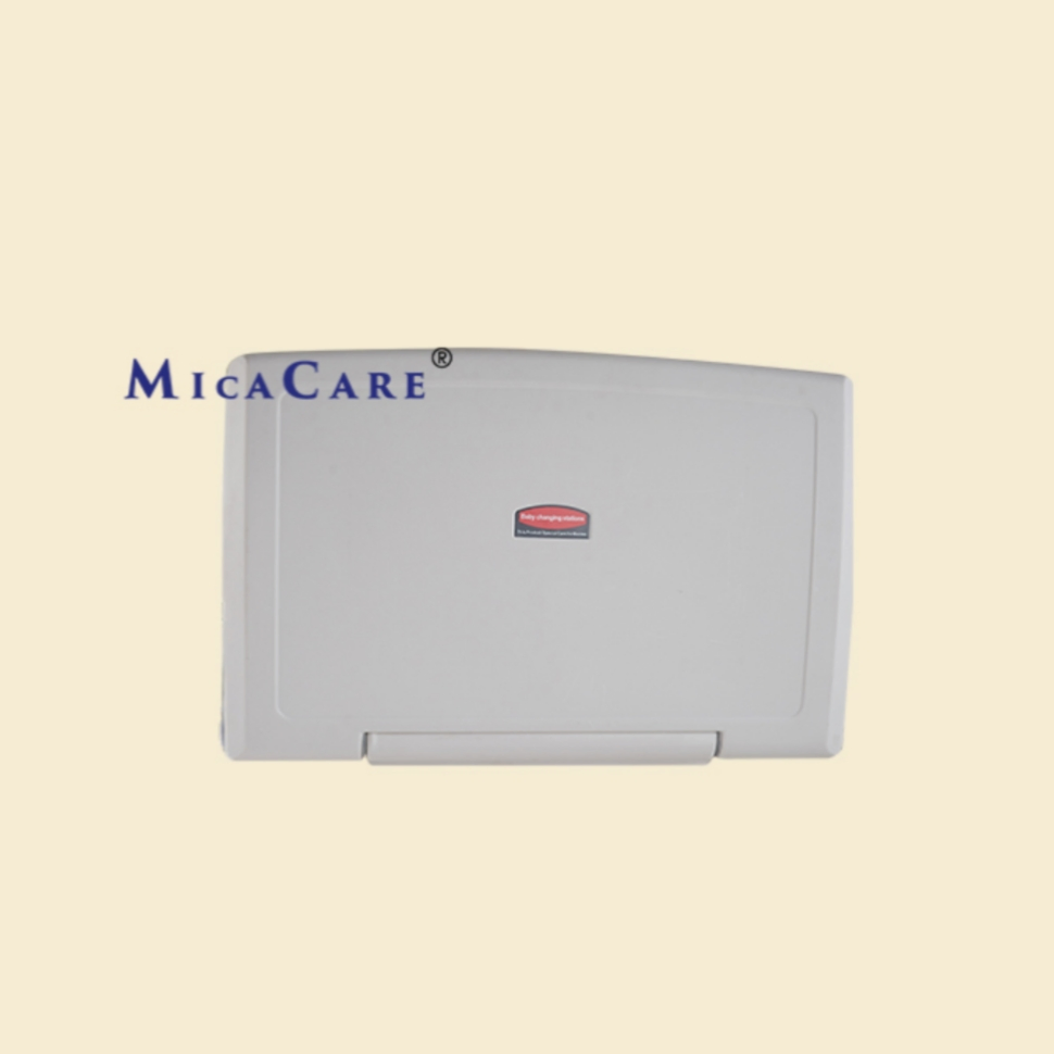 Horizontal Foldable Baby Changing Station HDPE Material with Hydraulic Support Rod