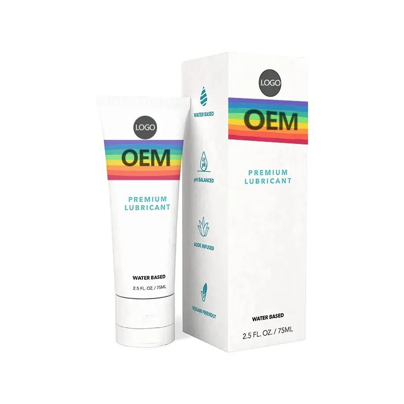 OEM Private Label Naturally Plant Extract Sex for Woman or Man Water-Based Lubricant Massage Oil Silicone-Based Lubricant