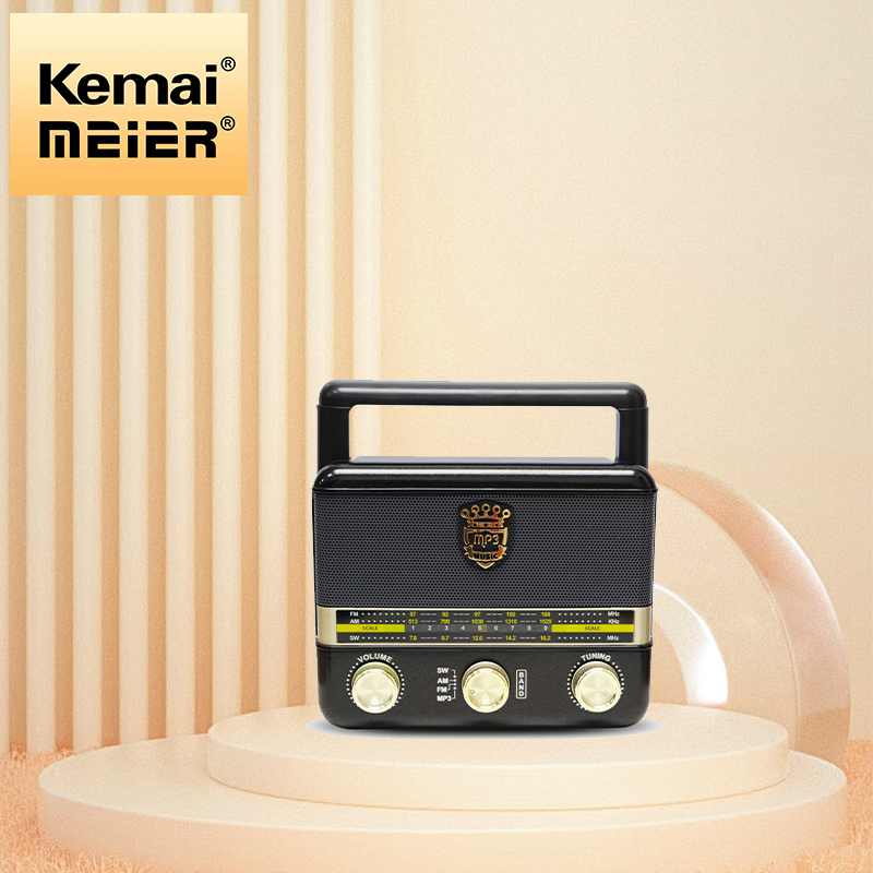 Portable Wooden Retro Radio Wireless Speakers Stereo Am/FM Radio