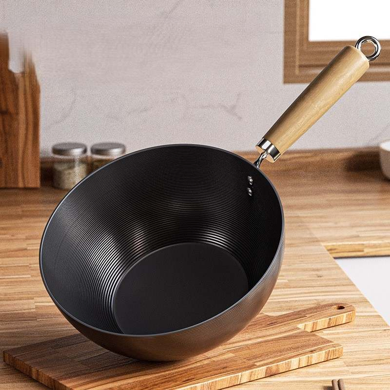 New Uncoatednon-Stick Pan for Home Use Single-Servinginstant Noodle Pot Home Boiler