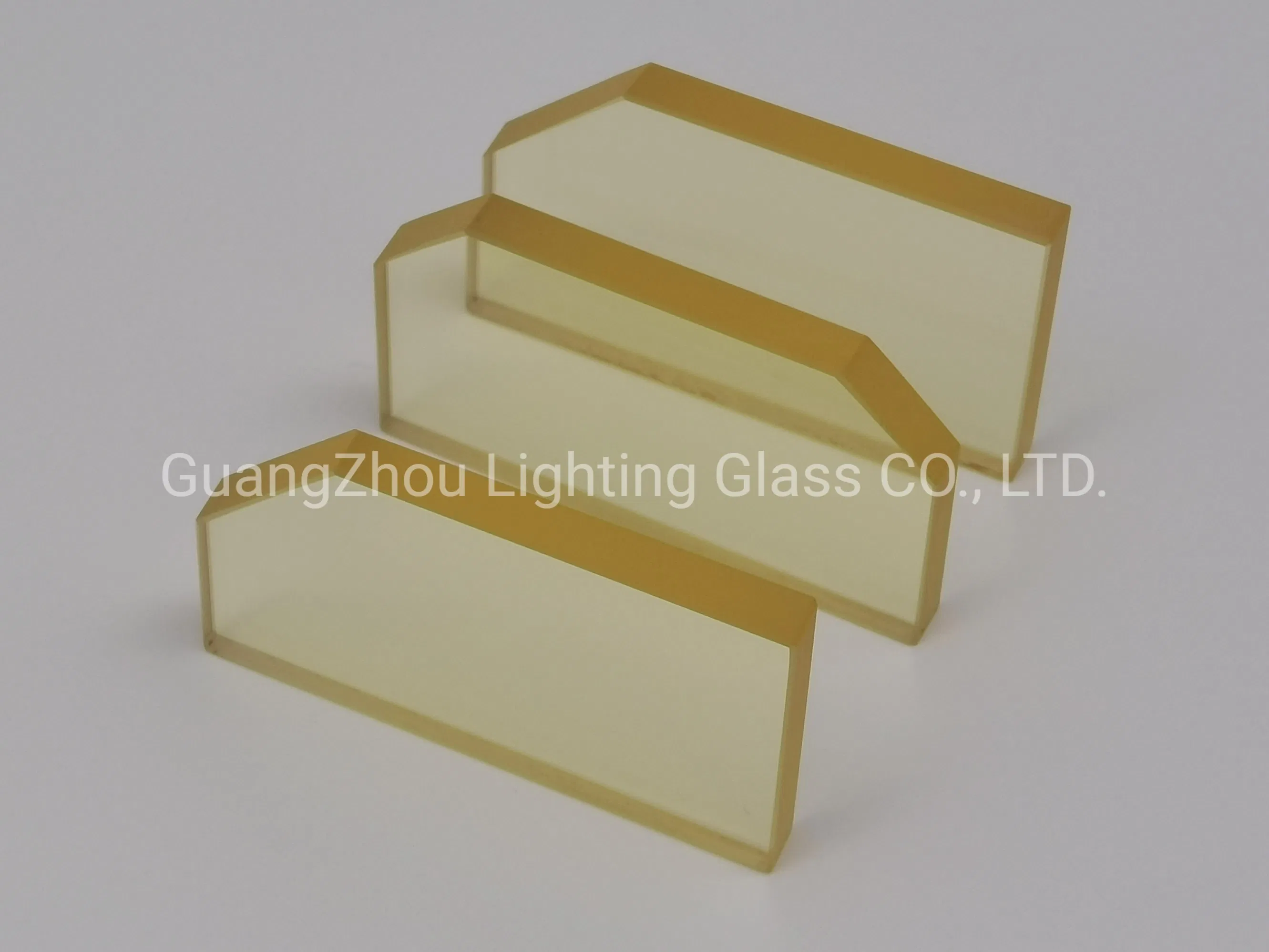Schott Transparent Microcrystalline Glass, Tawny Color, Resistant to 800 º C High Temperature, and Capable of Irregular Processing, Grinding, and Drilling