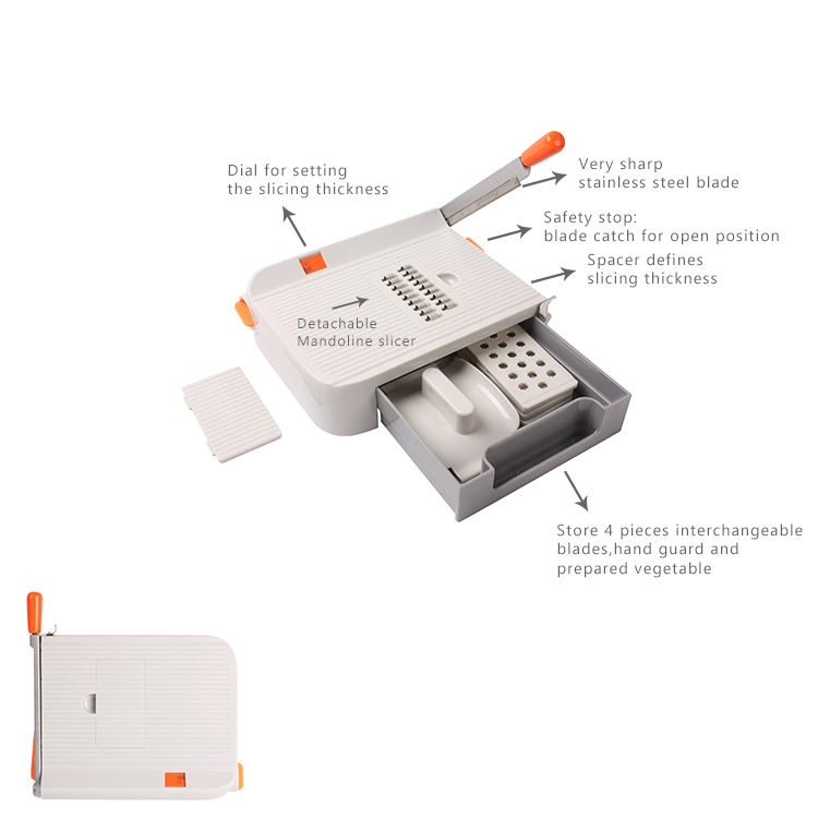 Многофункциональная ручная тёрка-измельчитель для овощей