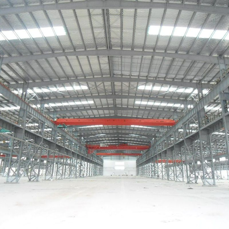 Low Cost Light Steel Structure Frame Factory Offer Prefabricated Warehouse