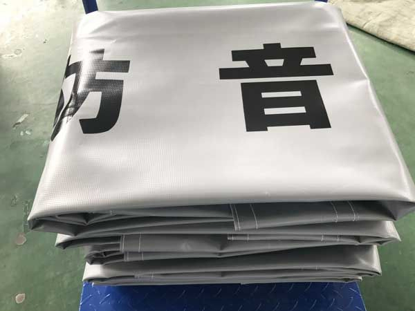 Flame Retardant Waterproof PVC Sound Barrier Tarpaulin for Construction