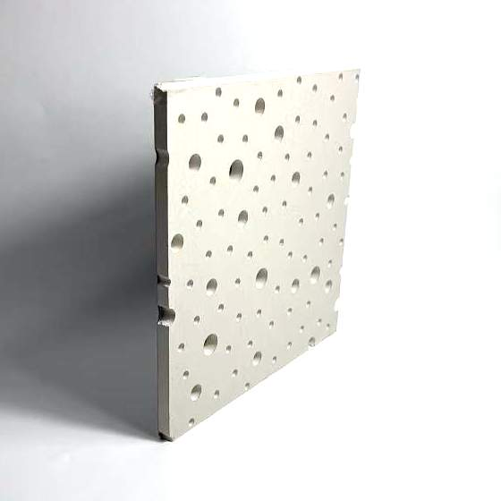 12mm Perforated Acoustic Gypsum Board Partition Drywall Plasterboard