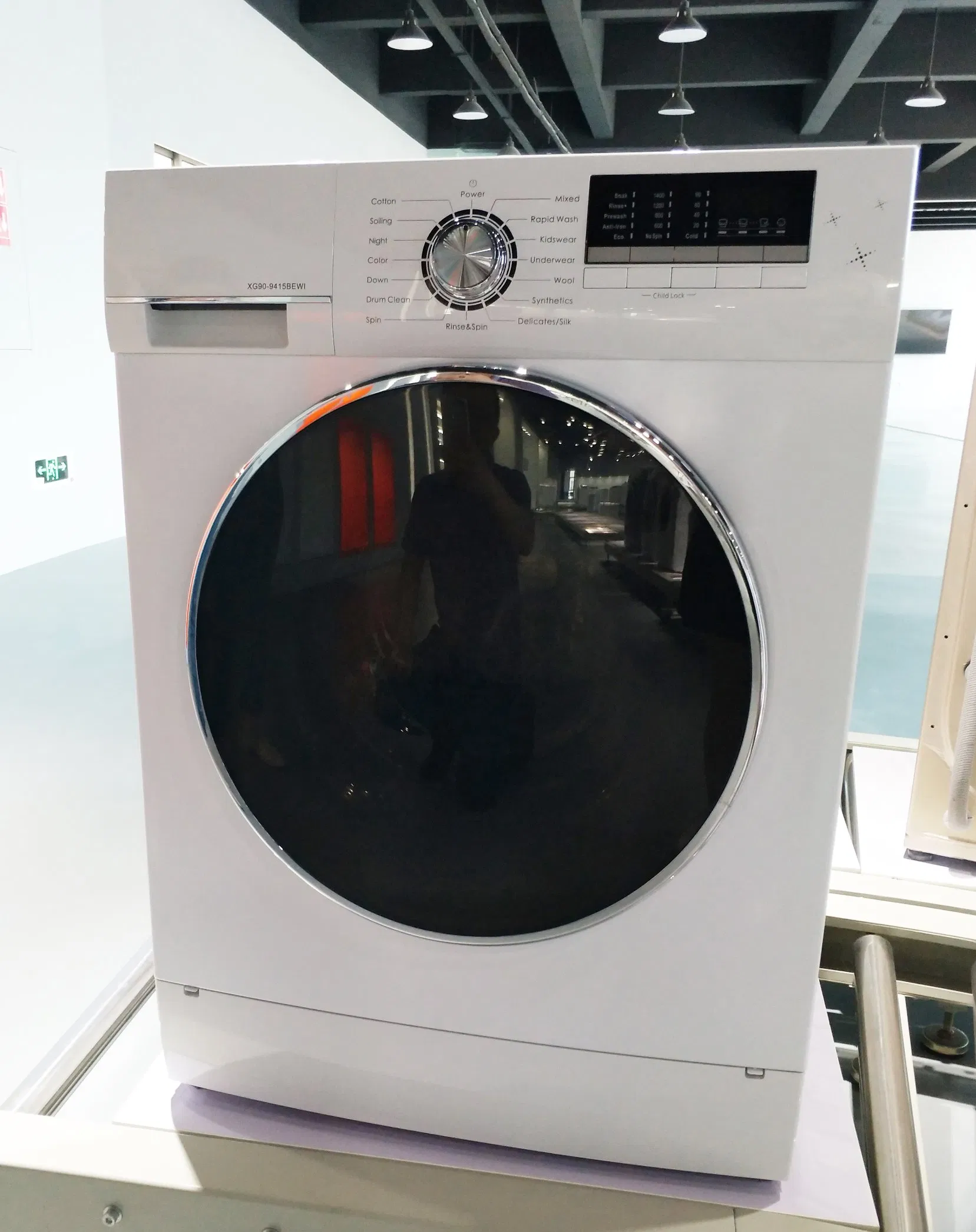 8kg Full Automatic Washer 1200rpm Inverter Front Loading Washing Machine