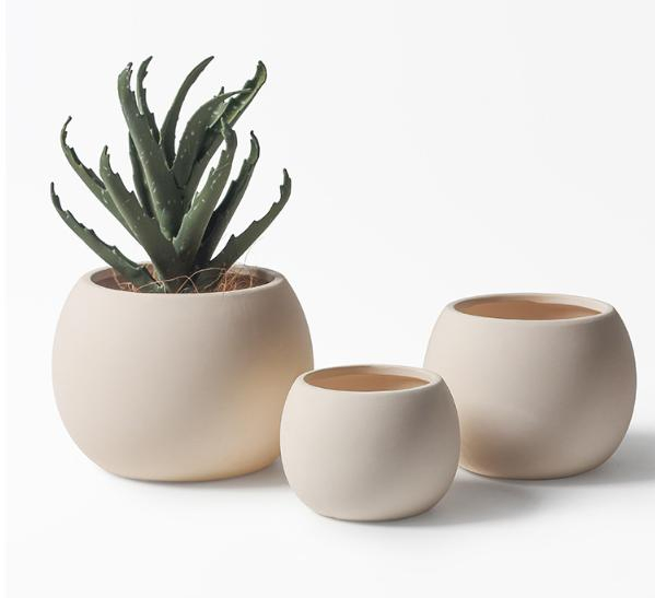 Керамический цветочный горшок в европейском стиле