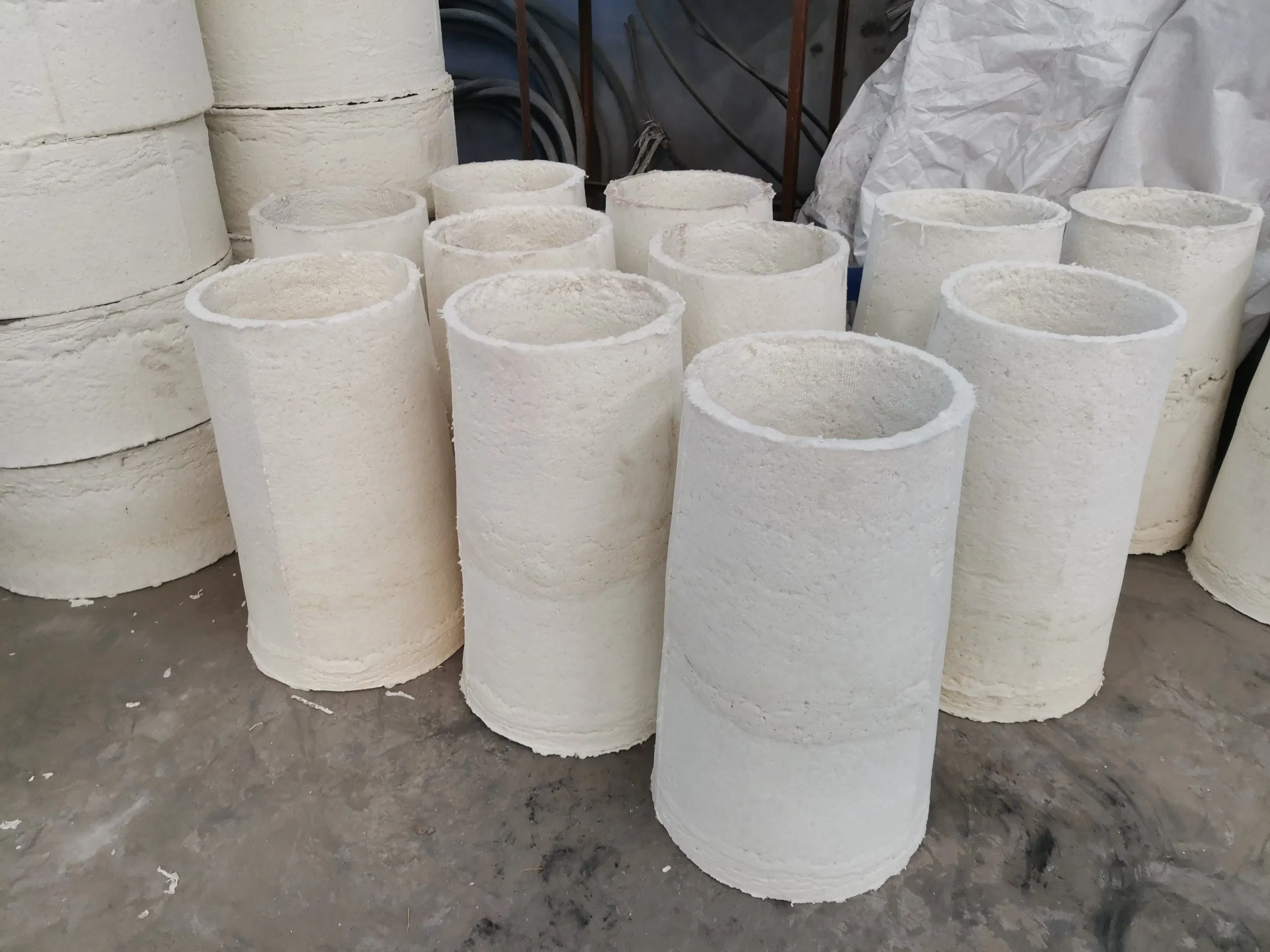 Thermal Insulation Fire Proof Ceramic Fiber Pipe and Shell Building Materials Industrial Materials