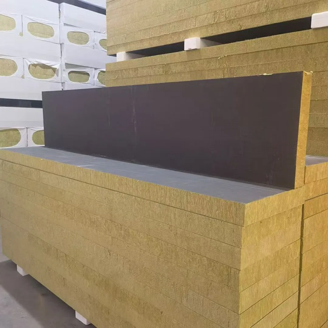 Rock Wool Insulation CE Certification Fireproof and Sound Insulation Hydrophobic Materials