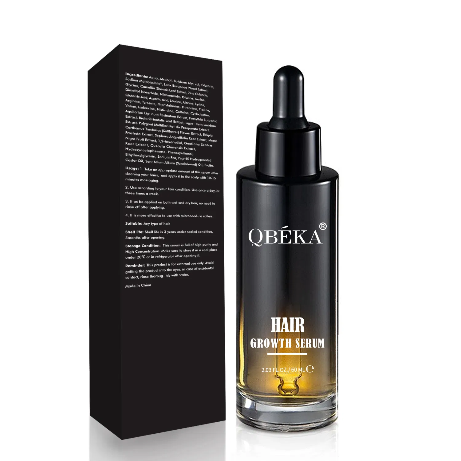 OEM 15 Days Can See Result Best Effect Formula Hair Growth Serum