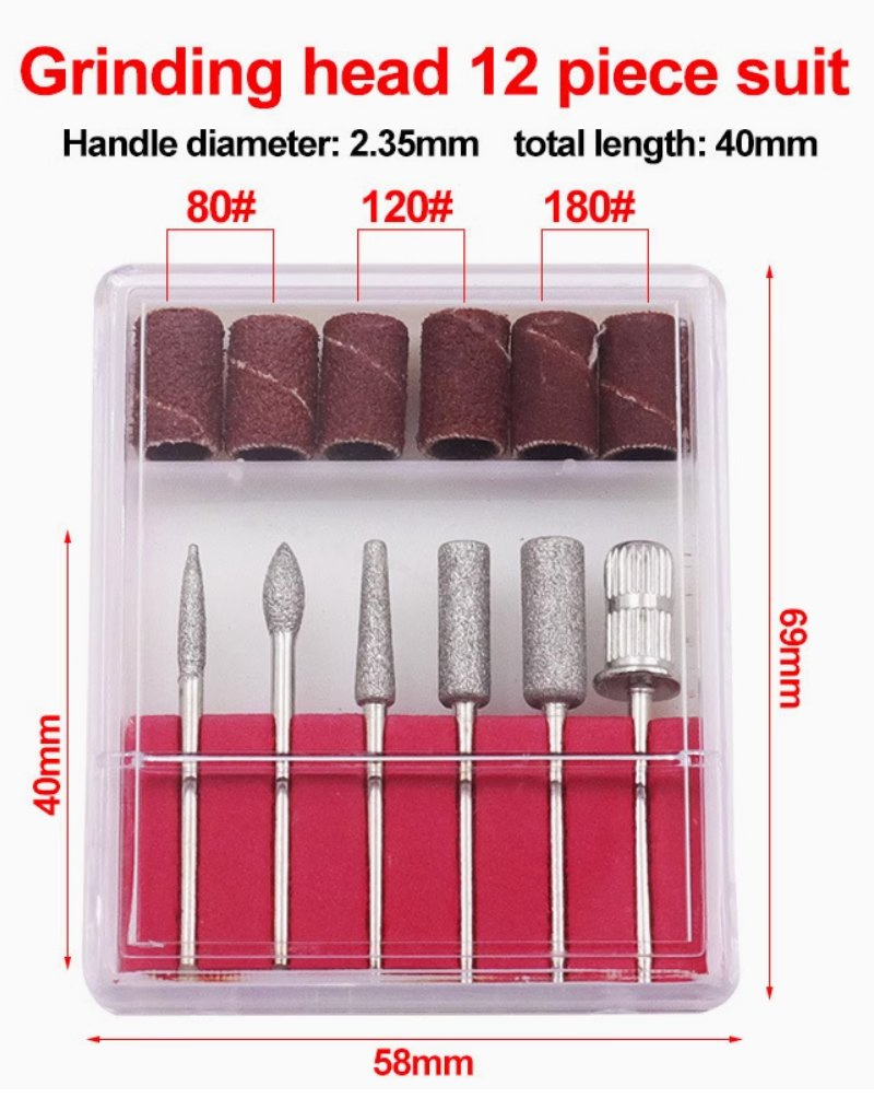 Professional Nail Art Tools Set for Acrylic Art Nail Files