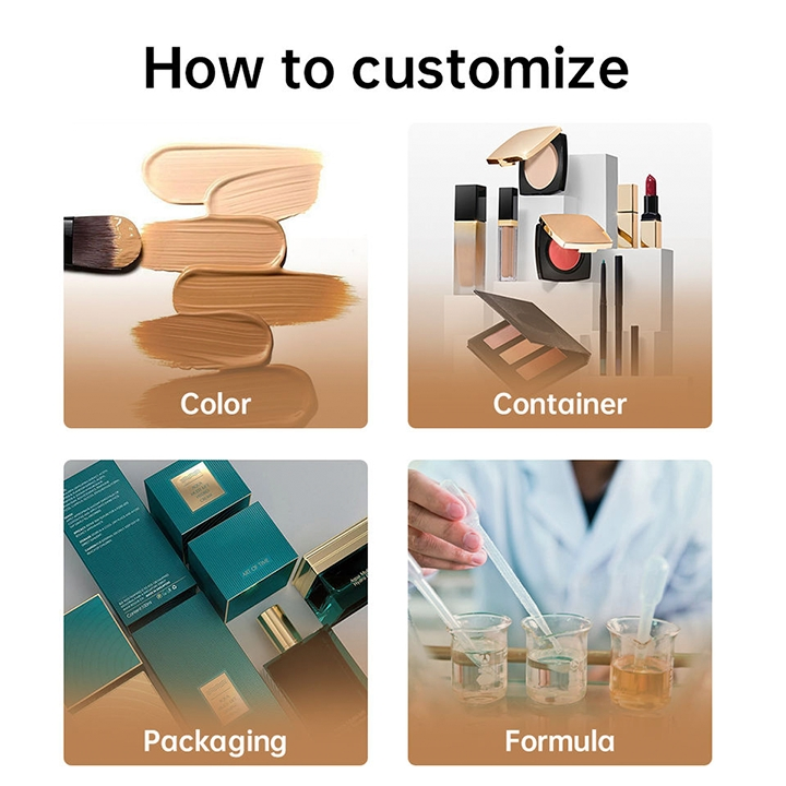 Private Label Waterproof Sweat-Proof Concealer Full Coverage Matte Finish Long-Lasting Durable Matte Concealer