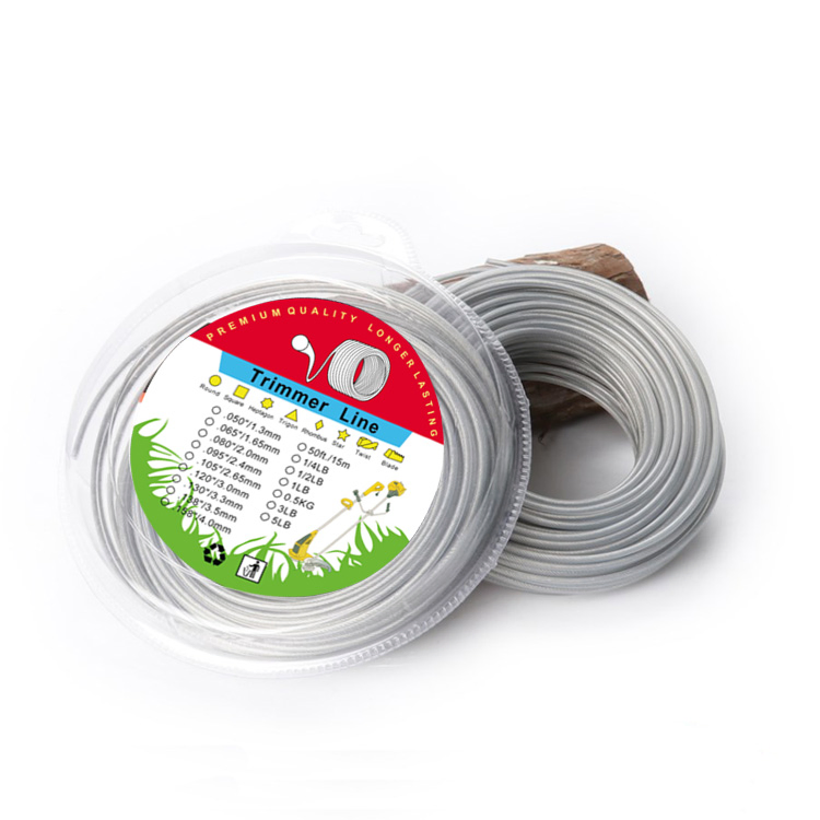 3.0mm 50m/Blister Brush Cutters Nylon Trimmer Line for Over Grown Grass