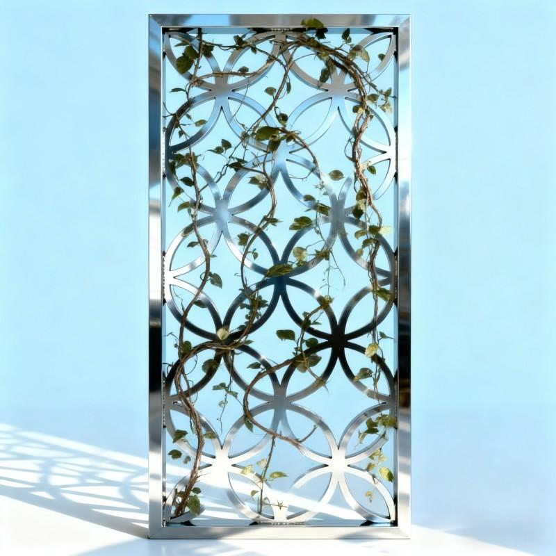 High Grade 316# Stainless Steel Security Screens with Elegant Gold Finish