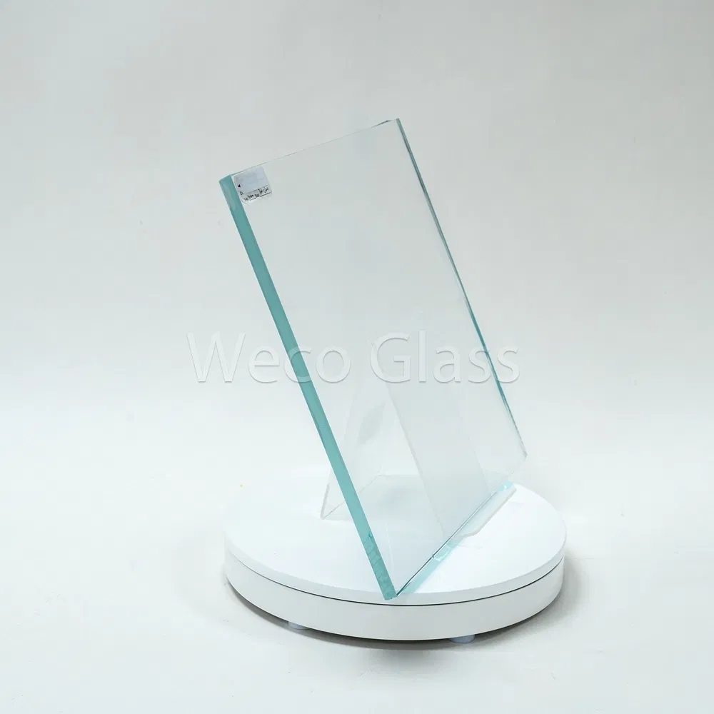 Noise Reduction Clear Color Decorative Ultra Clear Float Glass for Glass Shelves